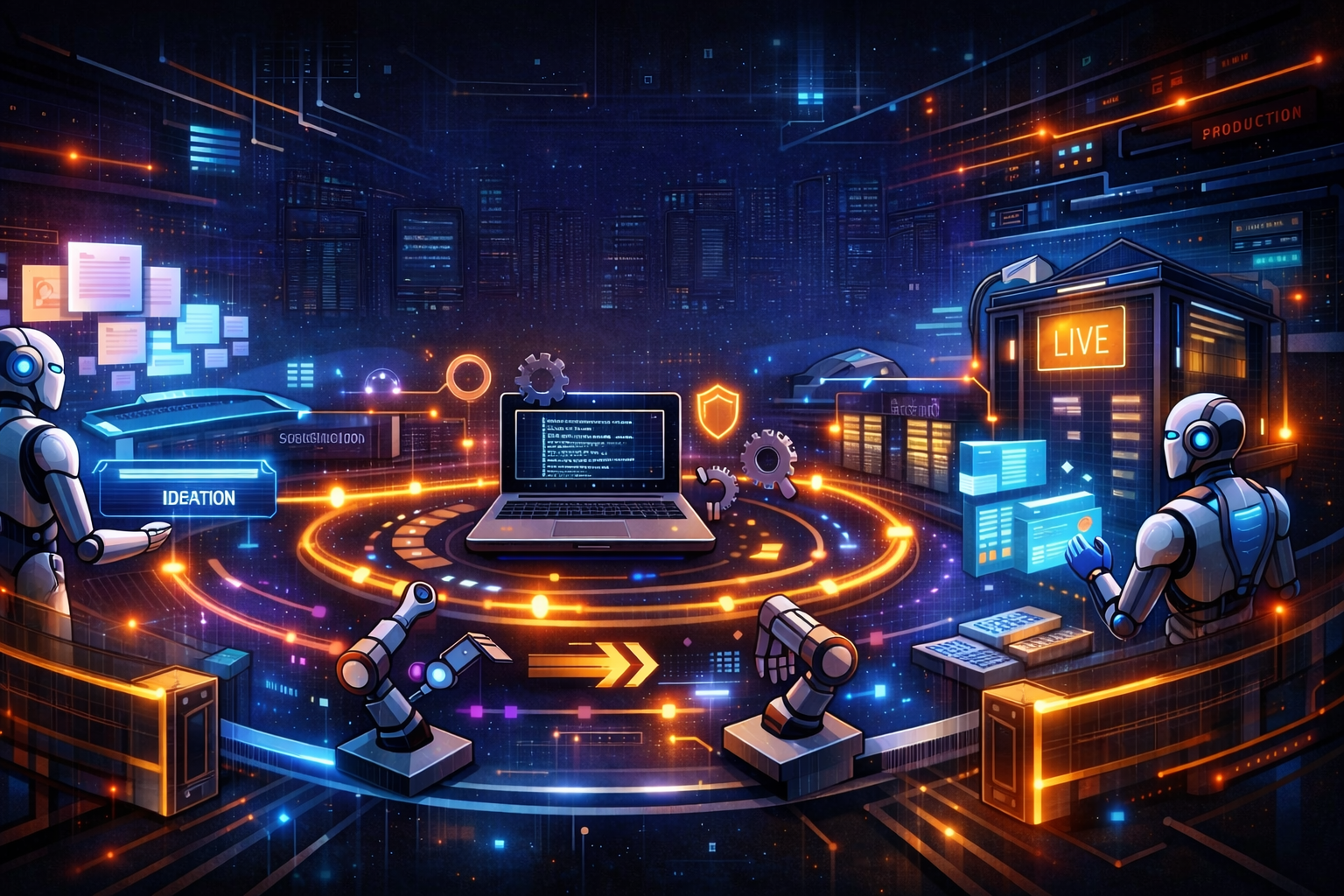 The Full Pipeline - Ideation to Production with AI Agentic Code Generation